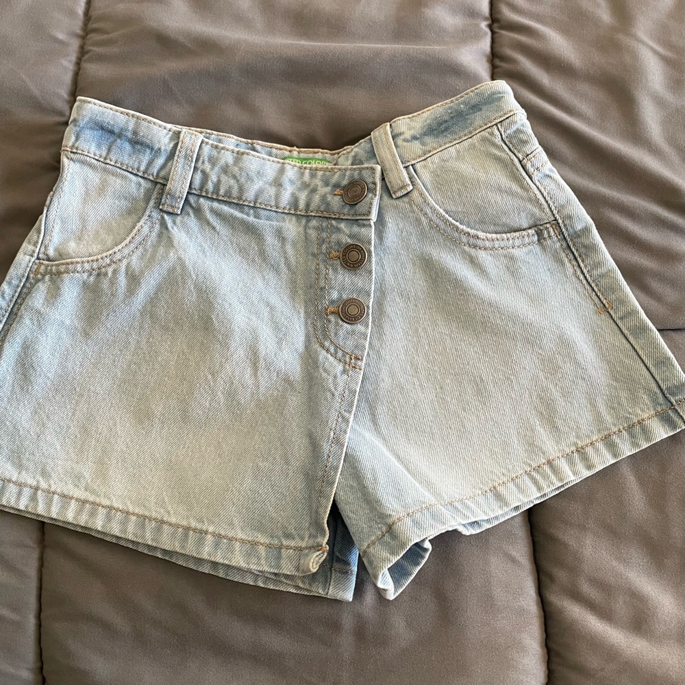 Girls jean Shorts united colors of Benetton